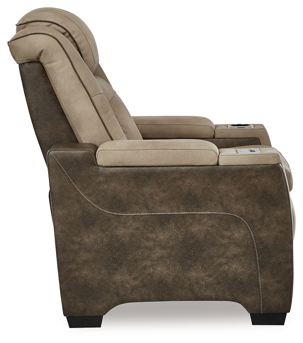Next-Gen Durapella - Pwr Recliner/Adj Headrest - Stylish Home Furniture