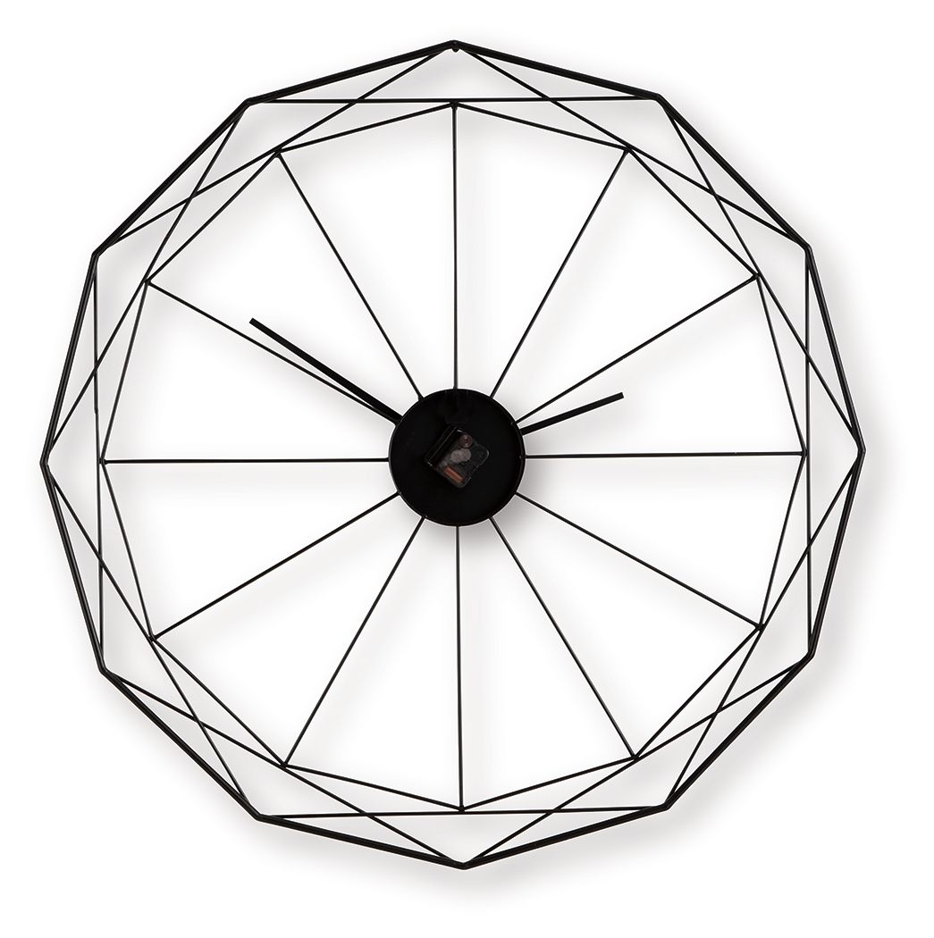 Arkthorne - Wall Clock - Black - Stylish Home Furniture