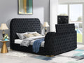 B540 - King Bed With Fireplace, TV Mount & Bluetooth Speaker & USB - Stylish Home Furniture