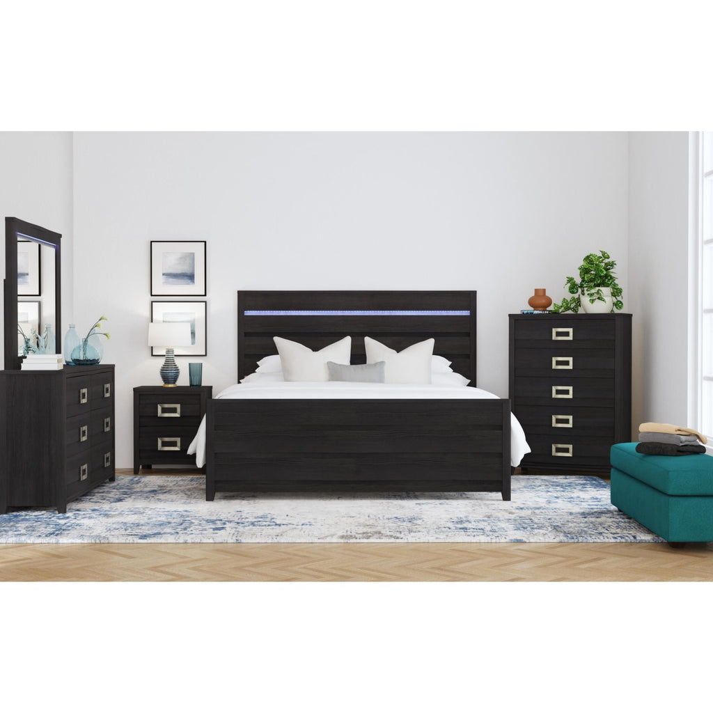 Tobias - Bed With LED
