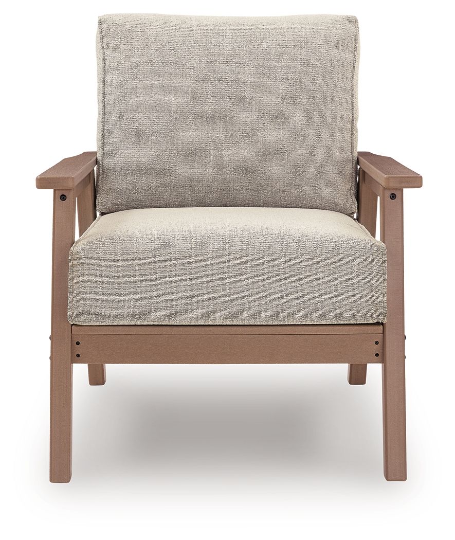Grover Beach - Lounge Chair With Cushion (Set of 2) - Driftwood - Stylish Home Furniture