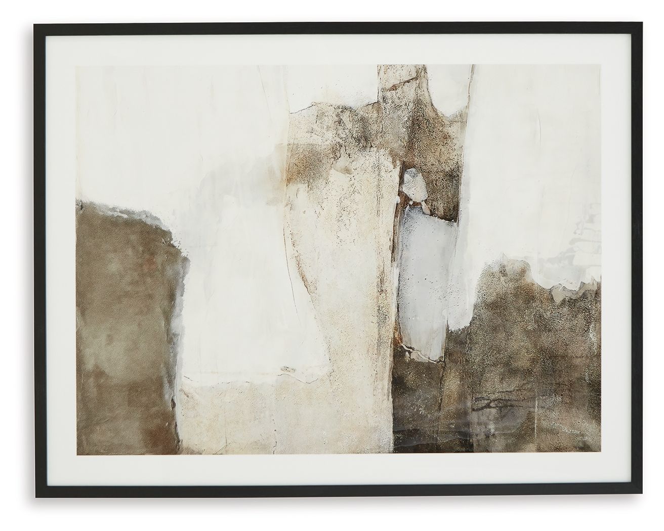Aldricton - Wall Art - Brown / White - Stylish Home Furniture