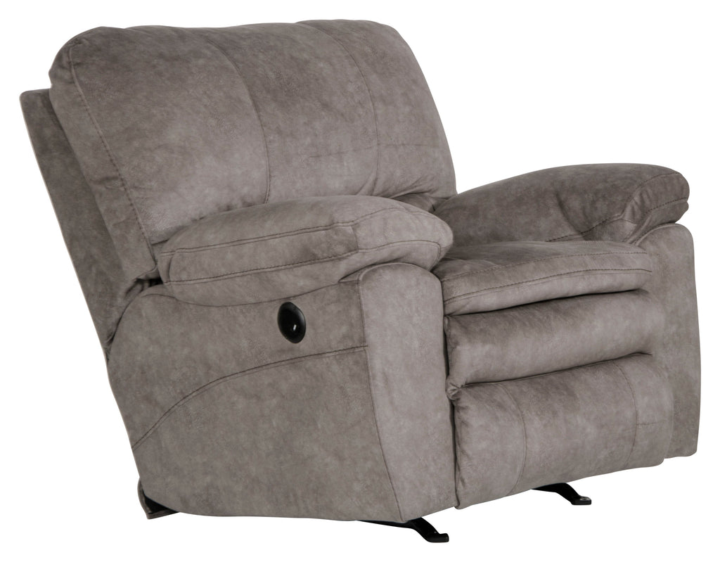 Reyes - Power Lay Flat Recliner - Stylish Home Furniture