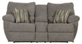 Sadler - Lay Flat Reclining Console Loveseat - Stylish Home Furniture