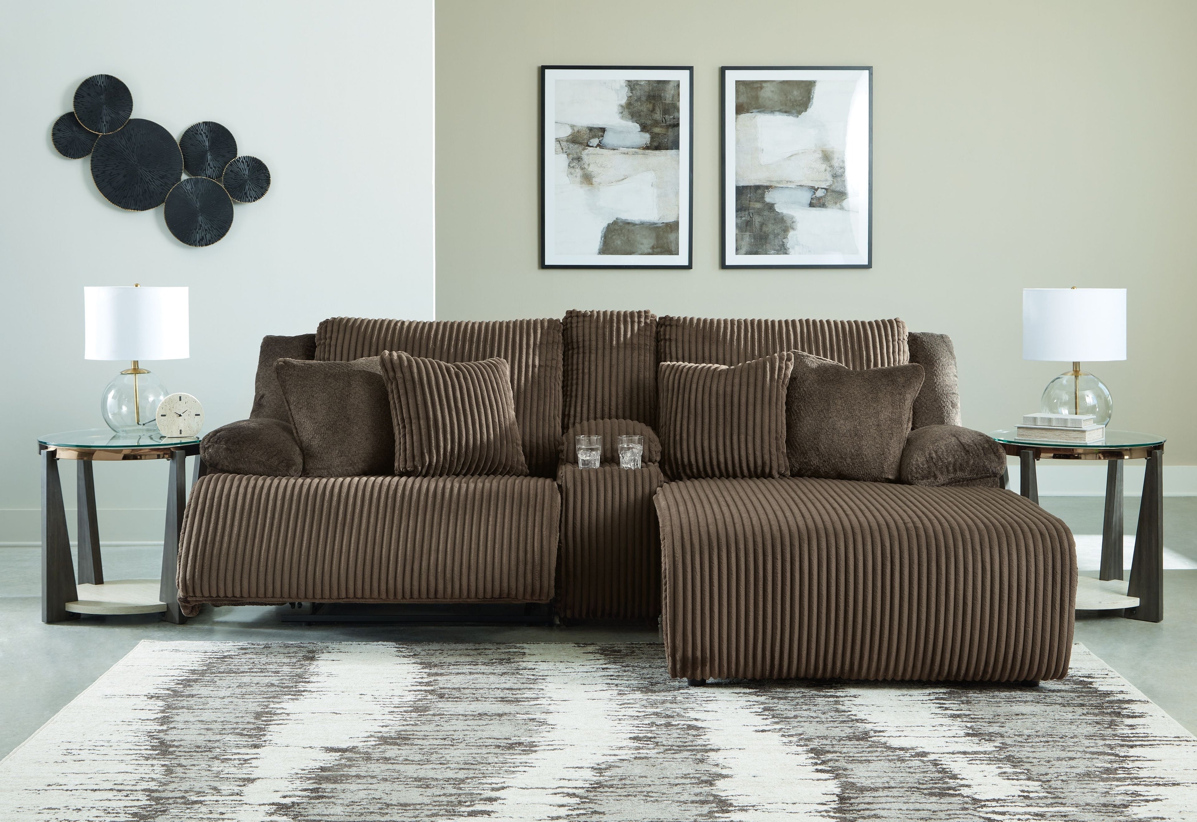 Top Tier - Reclining Sectional - Stylish Home Furniture