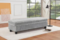 U321 - Corduroy Ottoman - Gray - Stylish Home Furniture