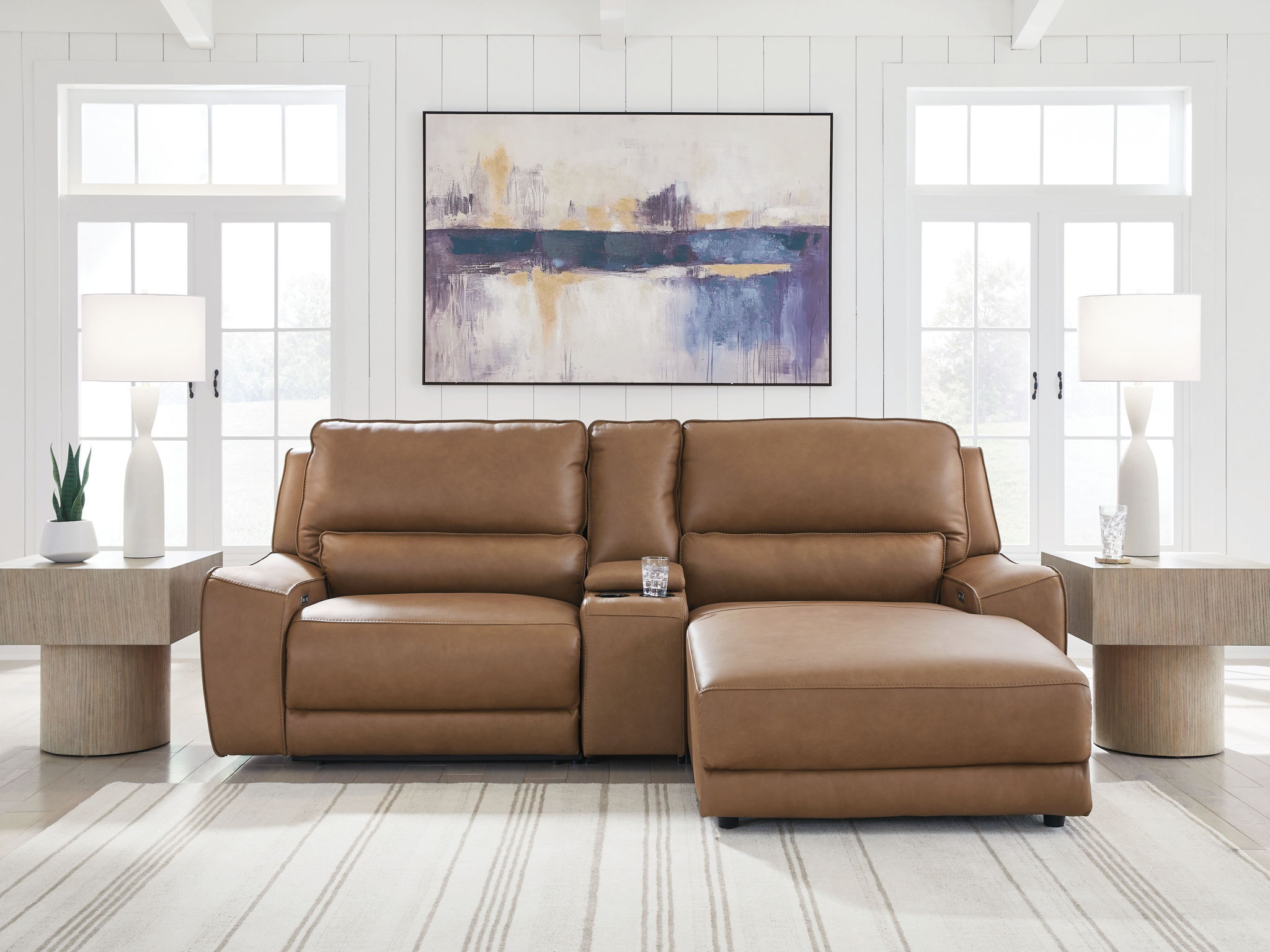 DeepWakes - Power Reclining Sectional - Stylish Home Furniture