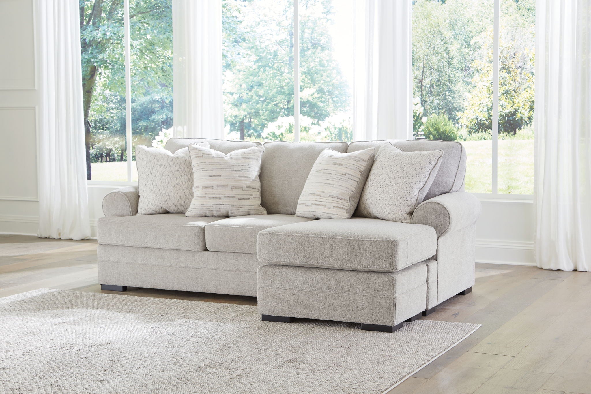 Eastonbridge - Sofa Chaise - Shadow - Stylish Home Furniture