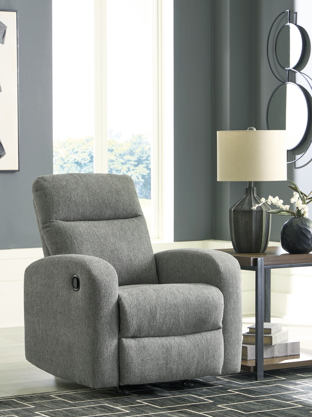 Gauntlet - Rocker Recliner - Sterling - Stylish Home Furniture