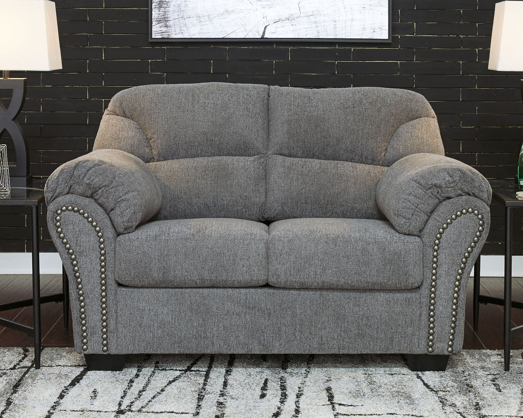 Allmaxx - Loveseat - Pewter - Stylish Home Furniture