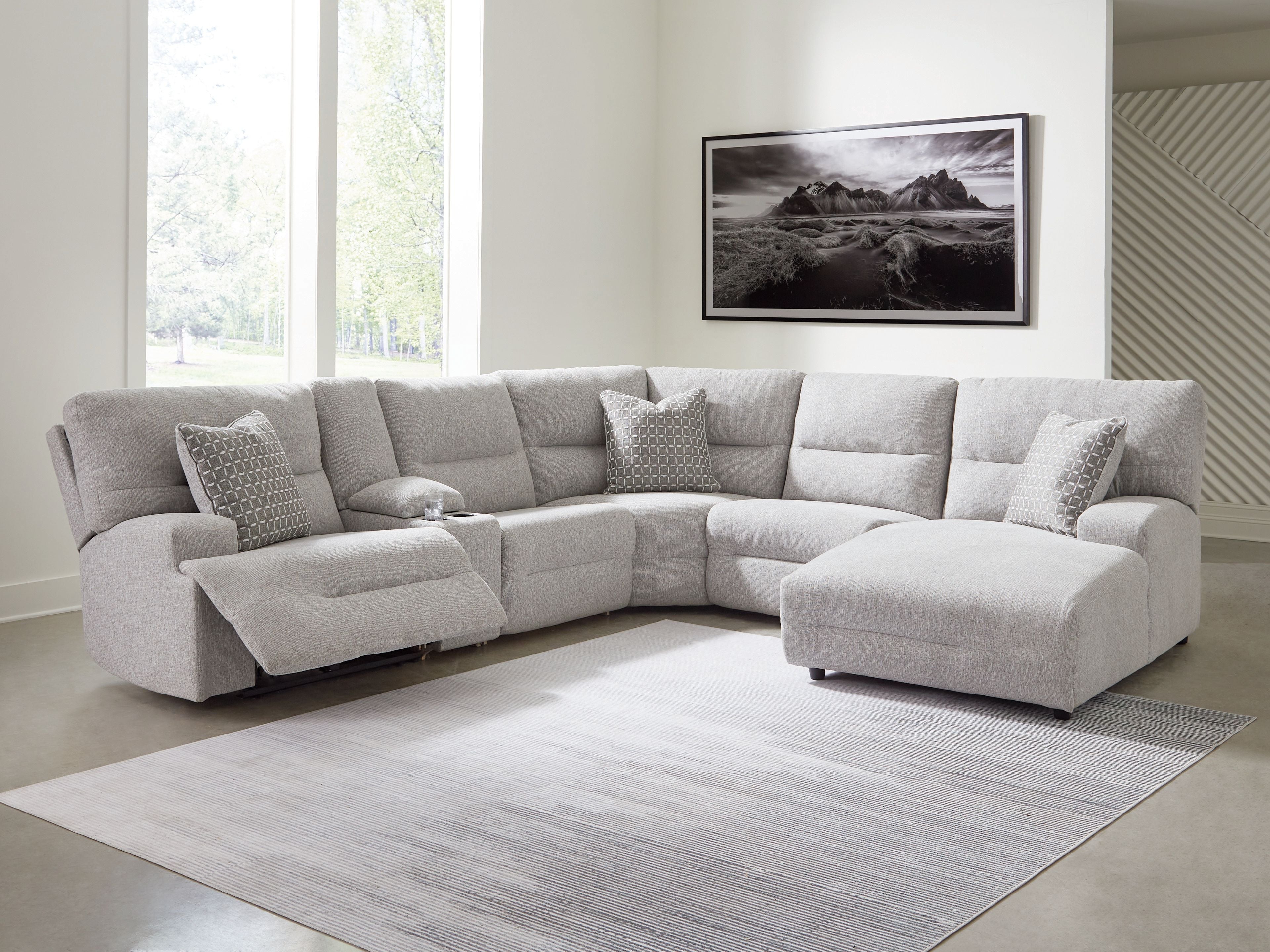 Acklen Place - Reclining Sectional - Stylish Home Furniture