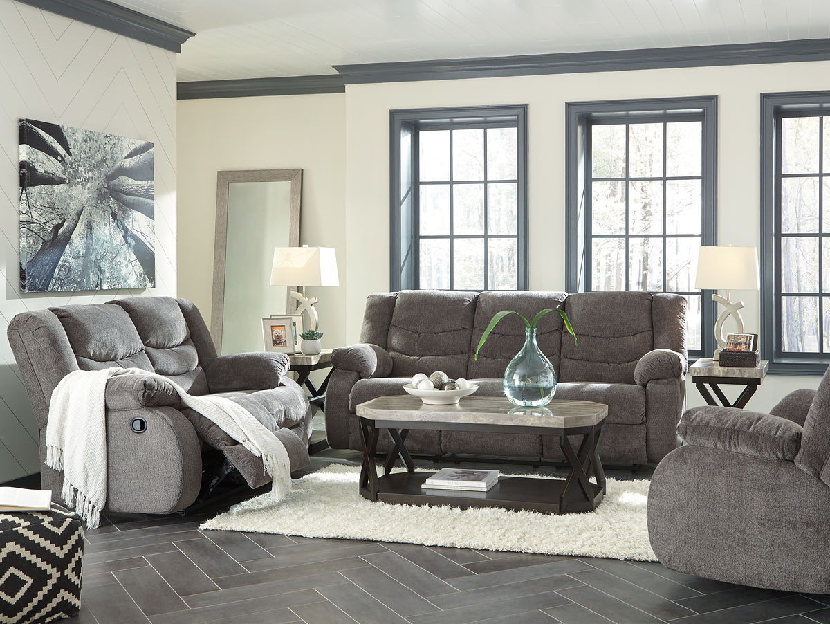 Tulen - Reclining Living Room Set - Stylish Home Furniture