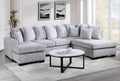 U265 - 3 Piece Sectional - Oyster - Stylish Home Furniture