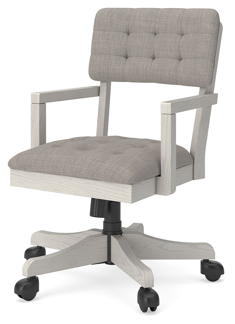 Robbinsdale - Home Office Desk Chair - Antique White - Stylish Home Furniture