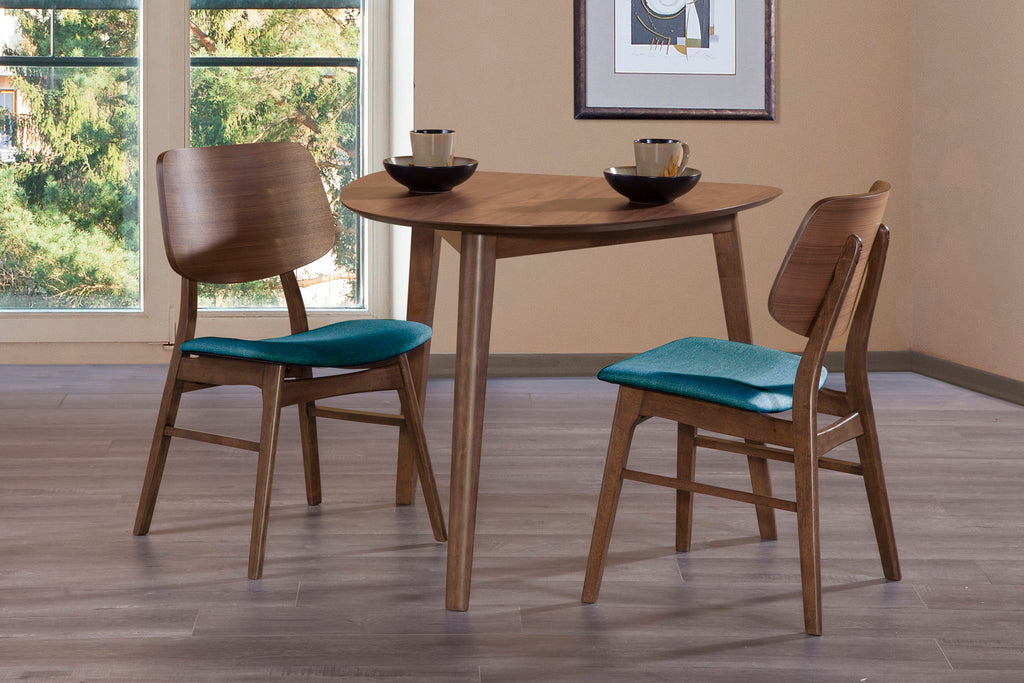 Oscar - Corner Table With 2 Cushion Chairs - Stylish Home Furniture