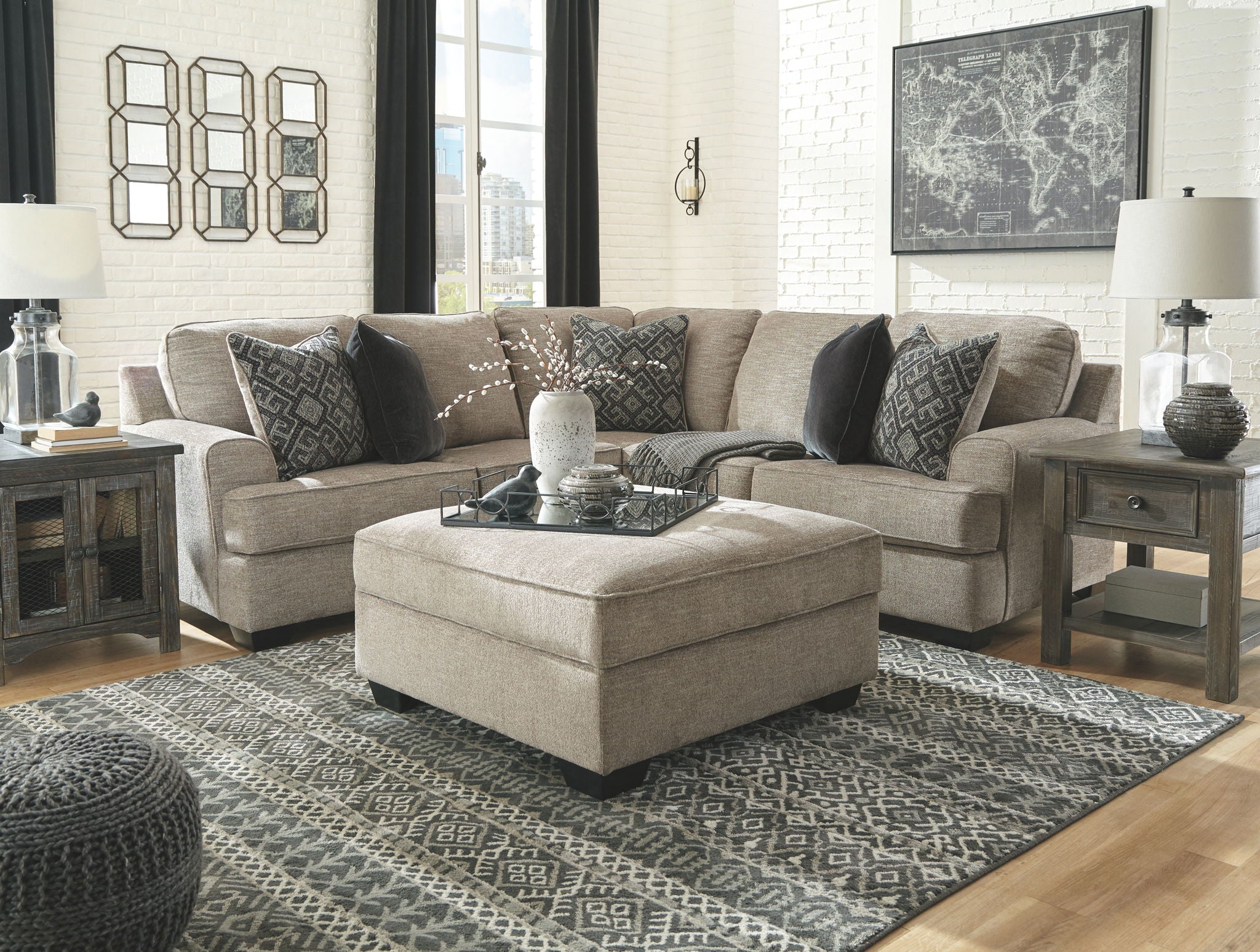 Bovarian - Sectional Set - Stylish Home Furniture