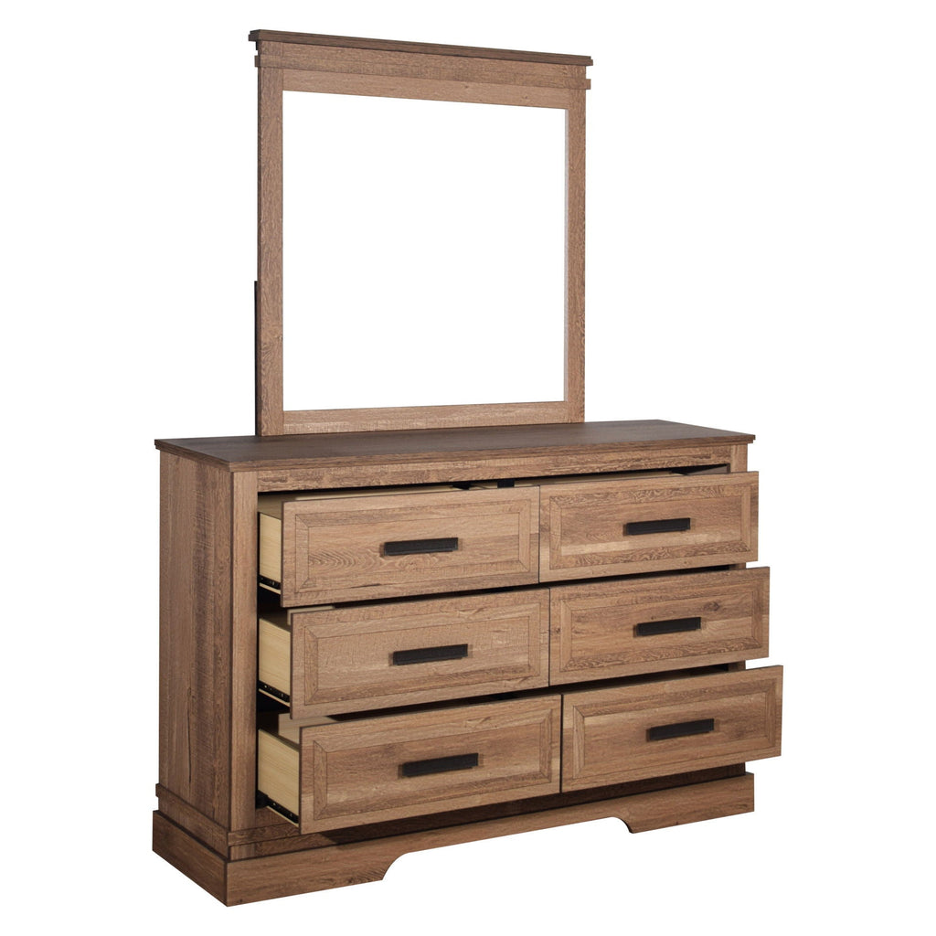 Coventry Hall - Mirror - Pecan - Stylish Home Furniture