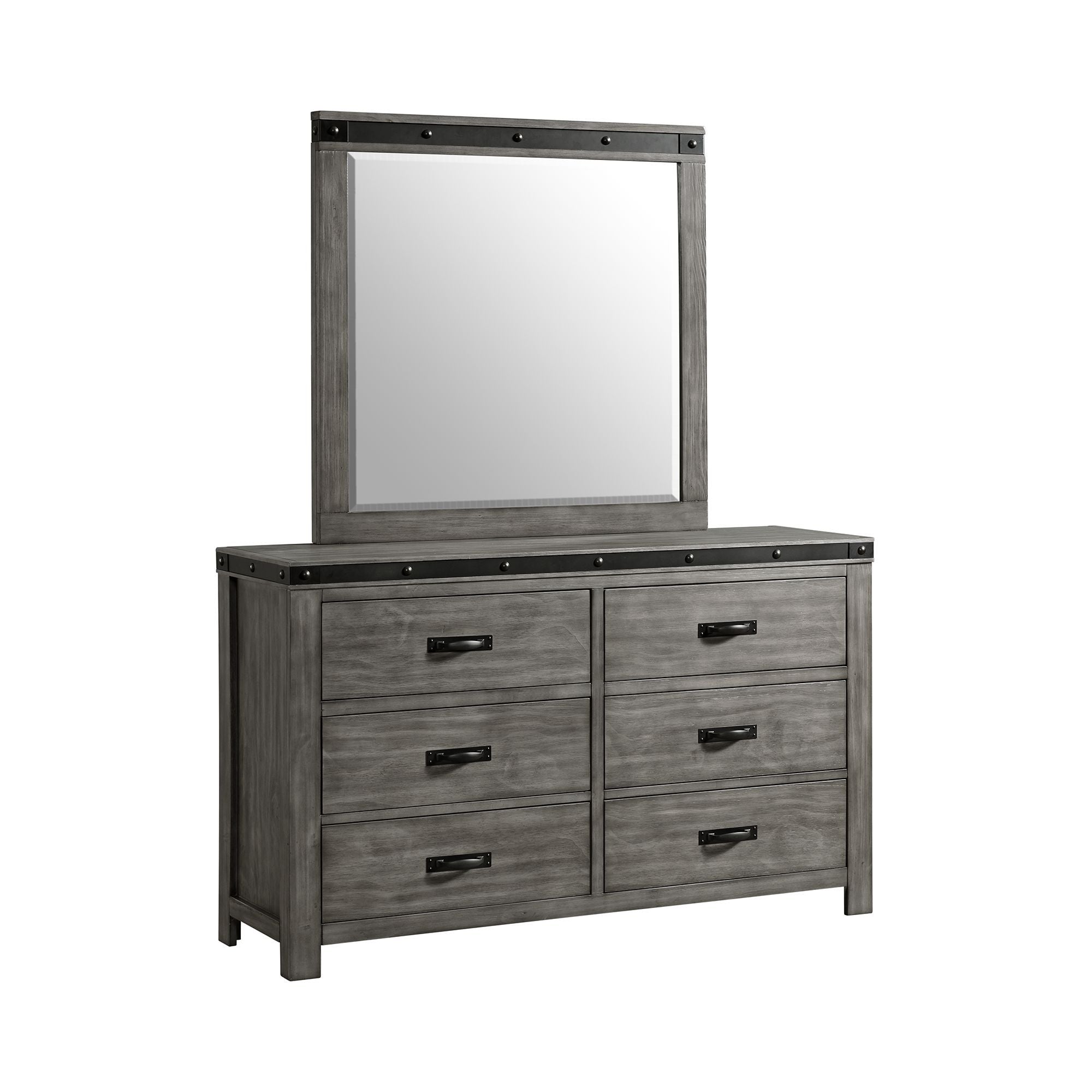 Wade - Youth 6-Drawer Dresser - Stylish Home Furniture