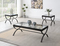 T287 - Coffee Table & 2 End Tables - Pepper - Stylish Home Furniture