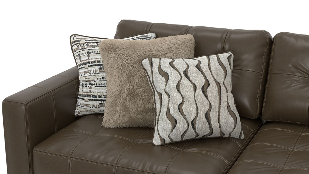 Siena - Modular Sectional And Cocktail Ottoman - Stylish Home Furniture