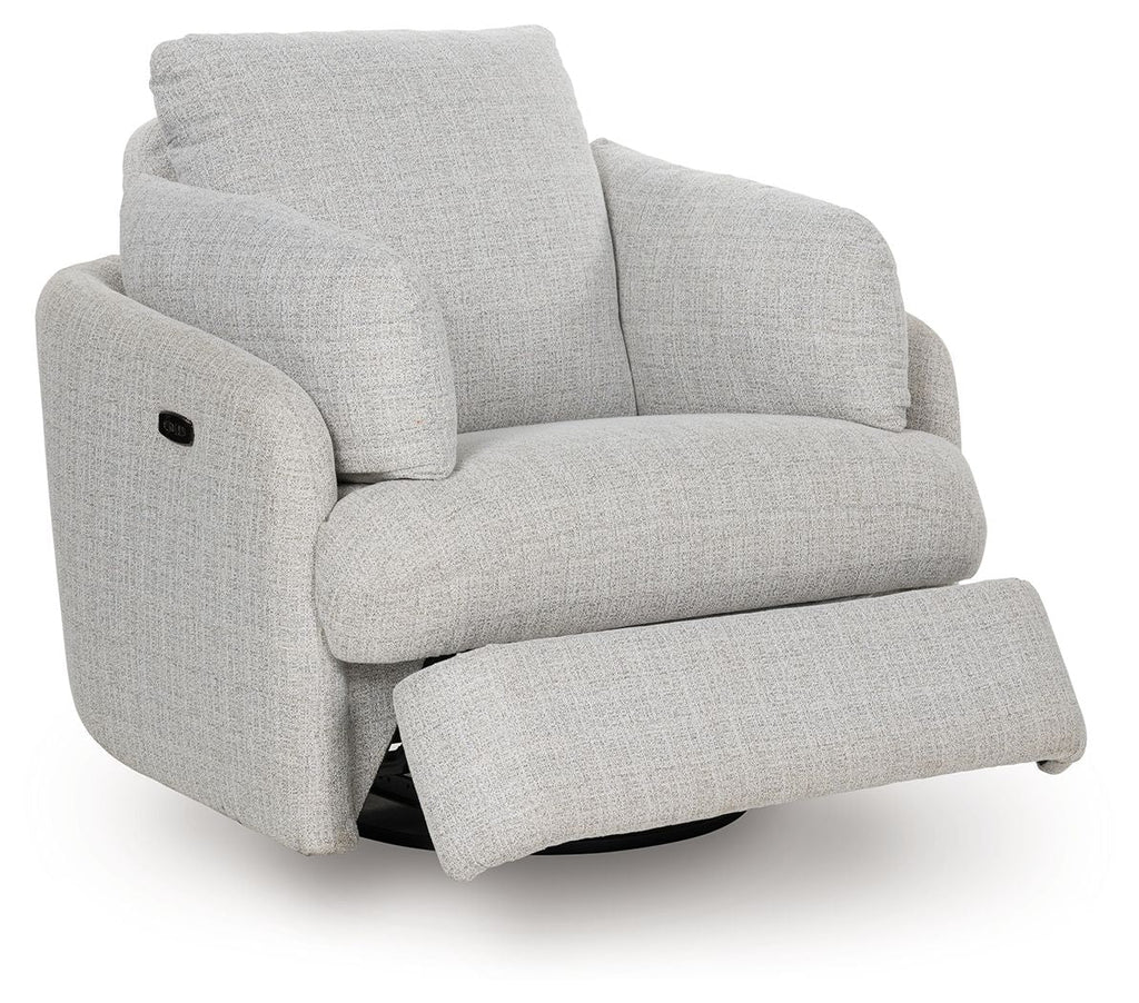 Alainmont Next-Gen Nuvella - Swivel Power Recliner - Stylish Home Furniture