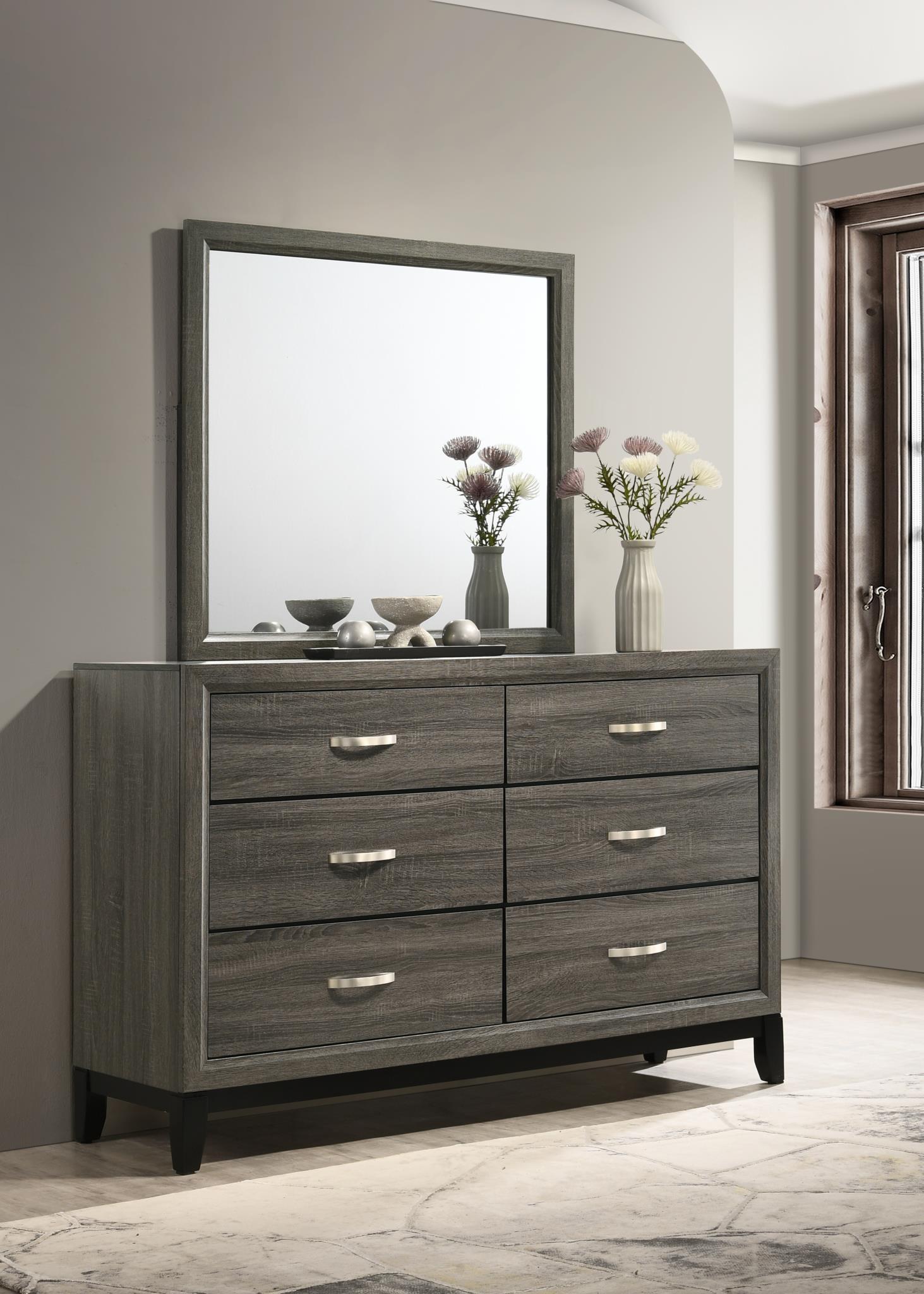B371 - Mirror - Gray - Stylish Home Furniture
