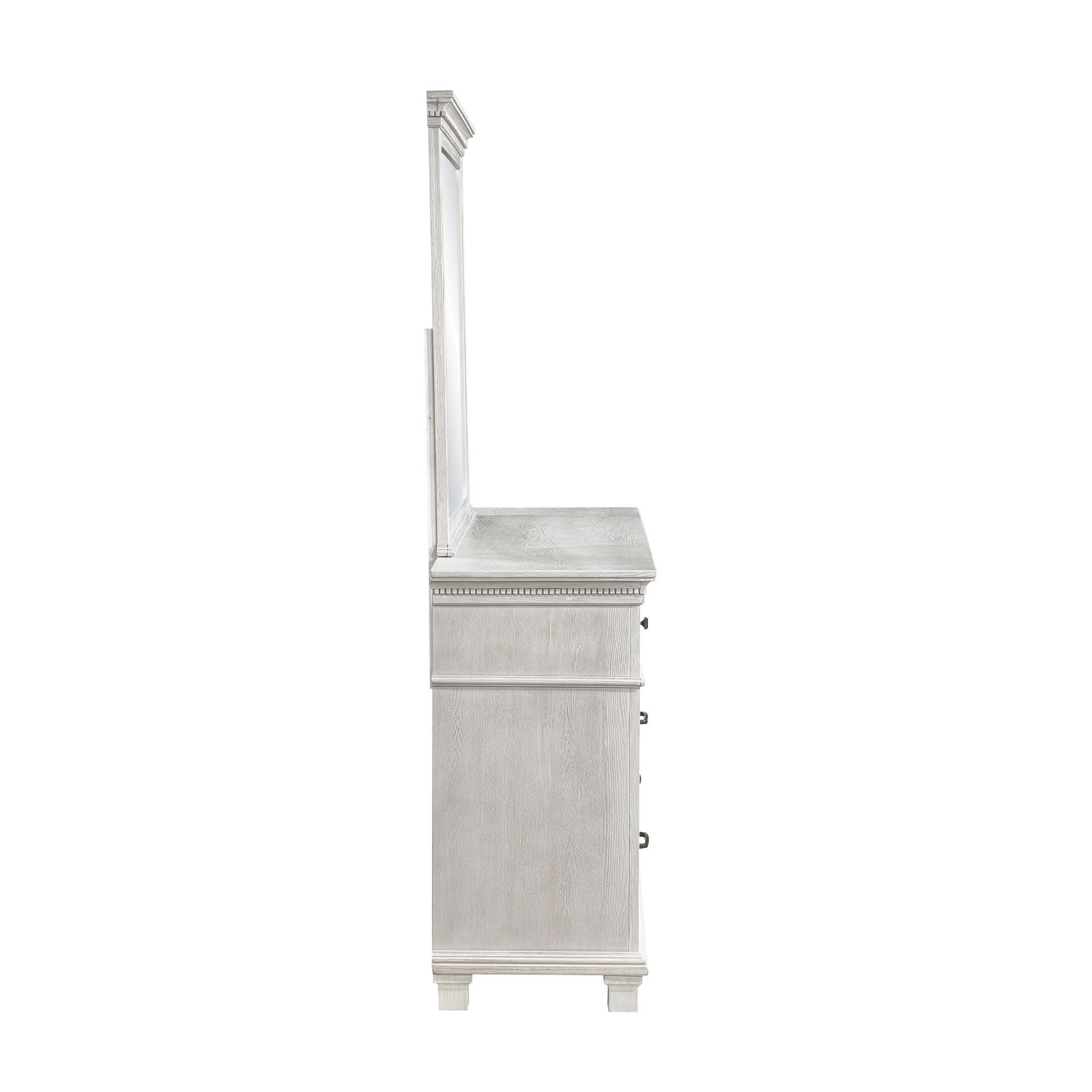 Silver Sands - Mirror - Gray - Stylish Home Furniture