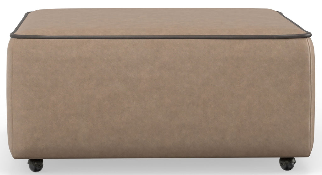 Nico - Castered Cocktail Ottoman - Stylish Home Furniture
