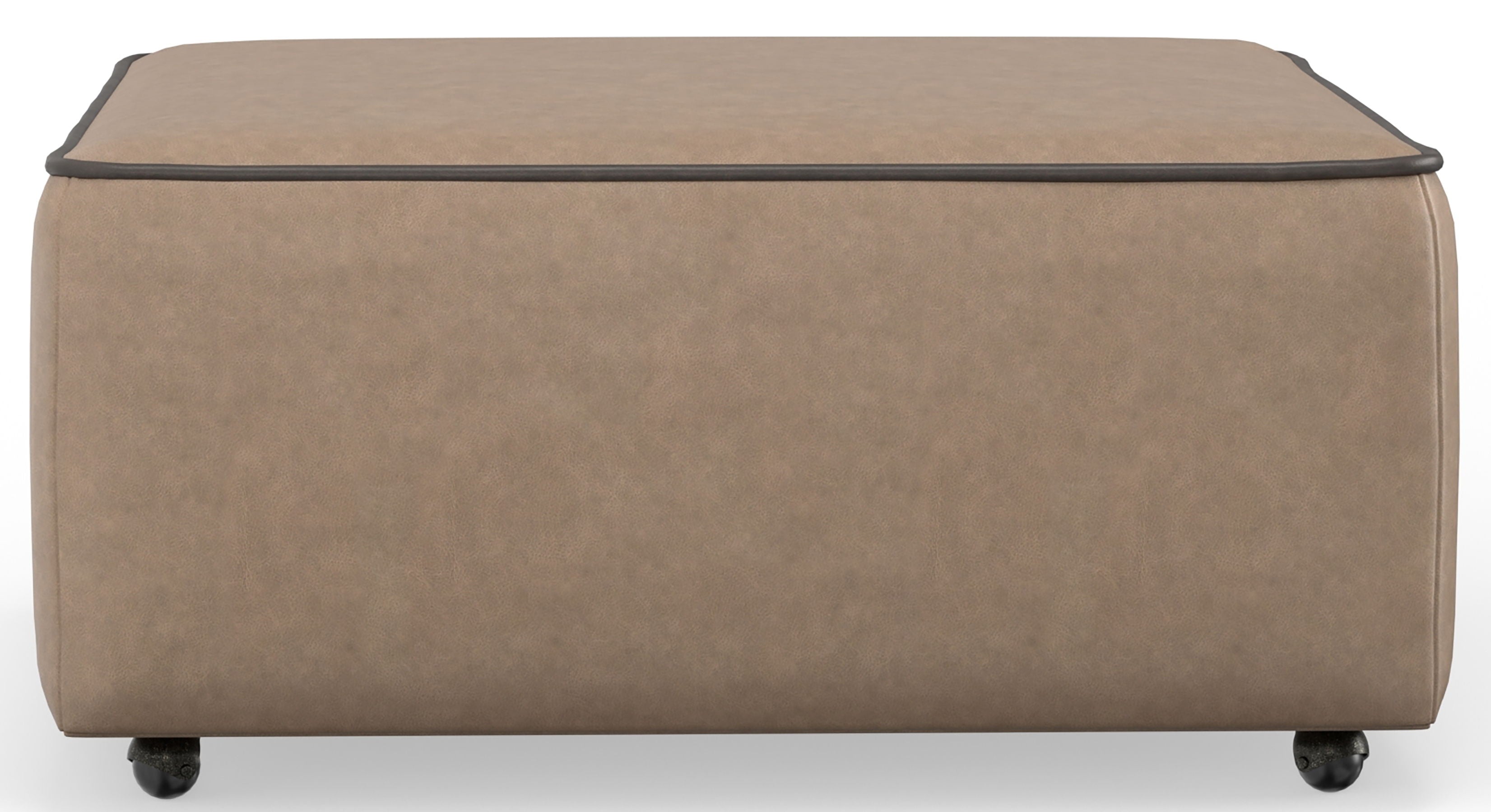 Nico - Castered Cocktail Ottoman - Stylish Home Furniture