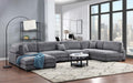 U253 - 6 Piece Sectional - Gray - Stylish Home Furniture