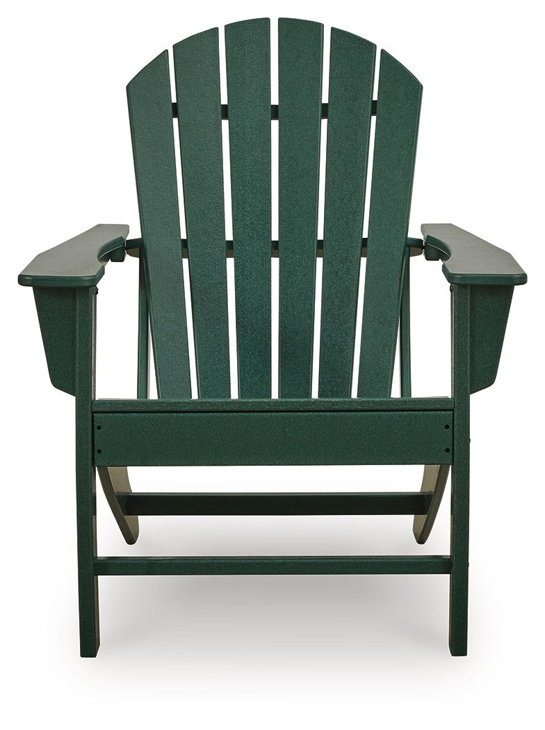 Sundown Shores - Adirondack Chair - Green - Stylish Home Furniture