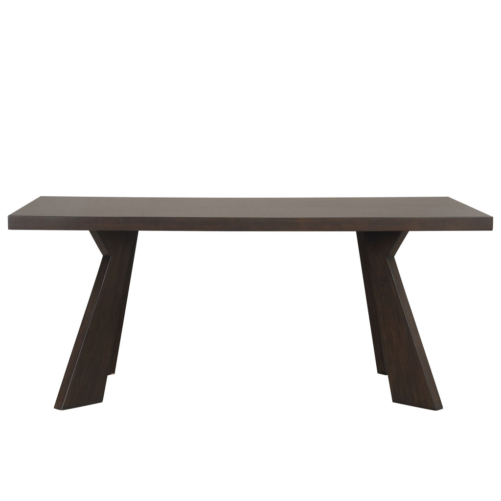 Chestnut Ridge - 5 Piece Dining Room Set (Round 72" Table & 4 Chairs) - Brown / Beige - Stylish Home Furniture