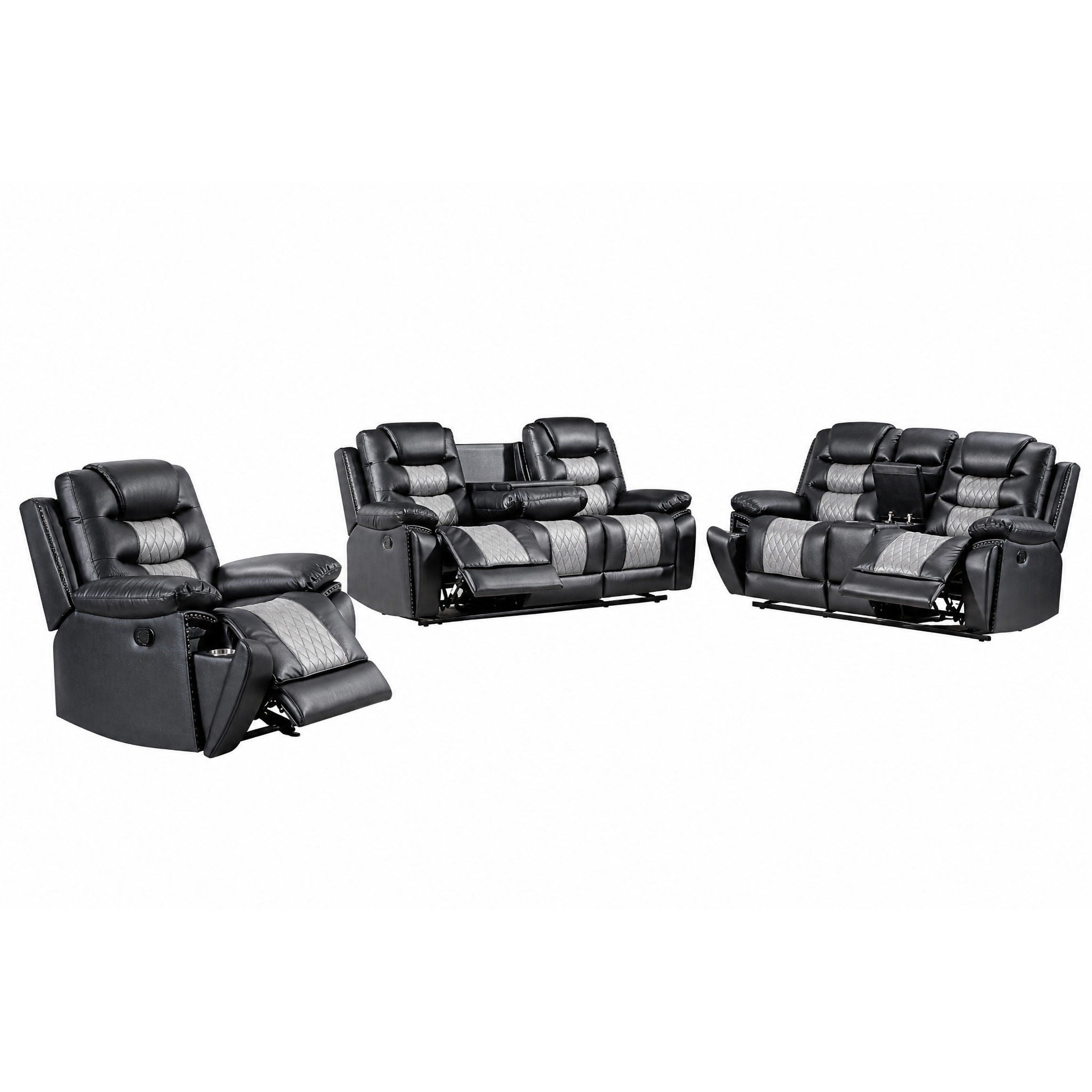 Nikko - Reclining Sofa Set