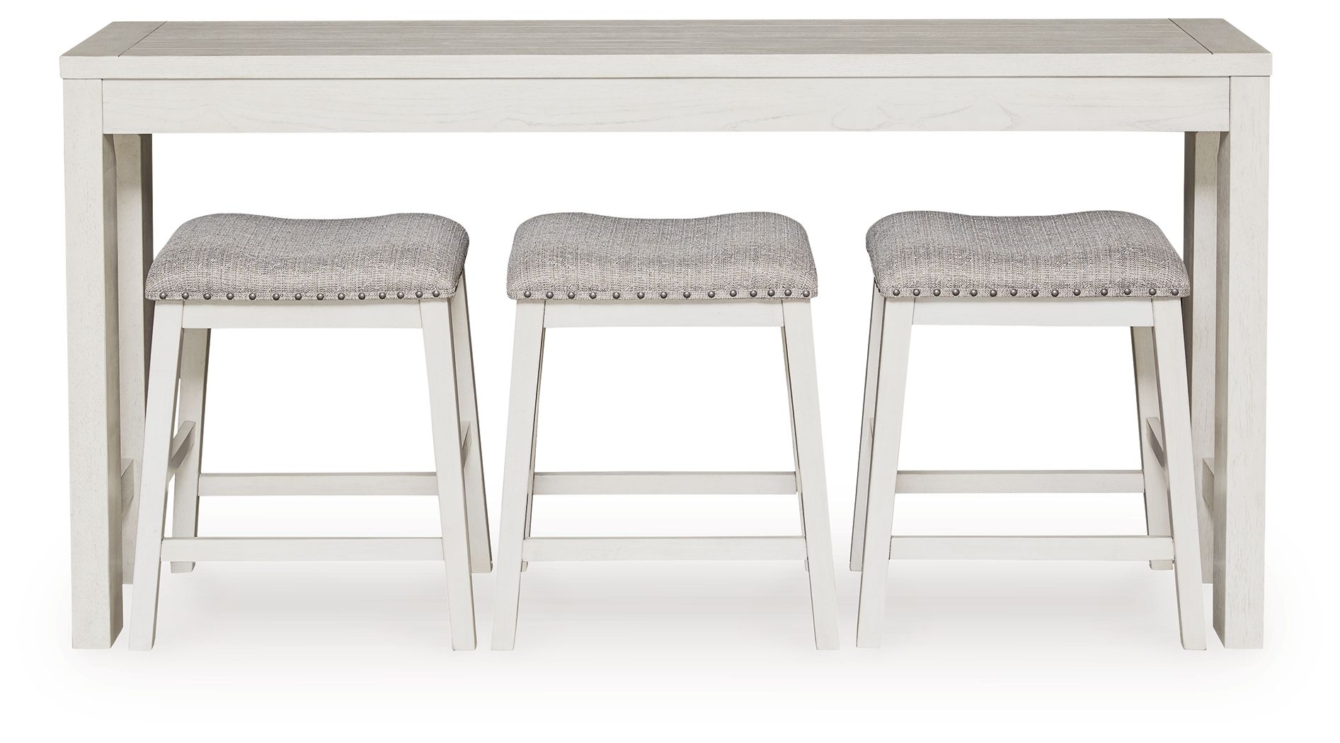 Robbinsdale - Rectangular Dining Room Counter Table Set (Set of 4) - Antique White - Stylish Home Furniture