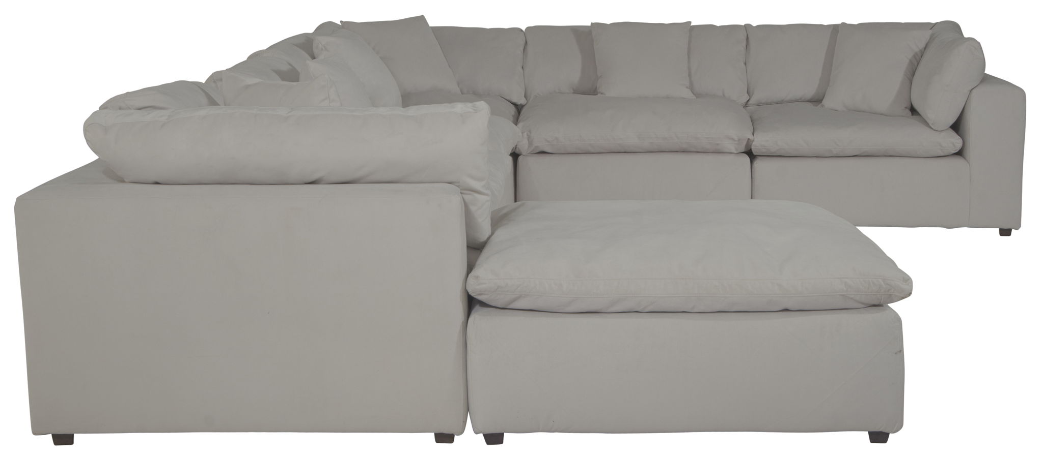 Posh - Modular Sectional And Ottoman - Stylish Home Furniture