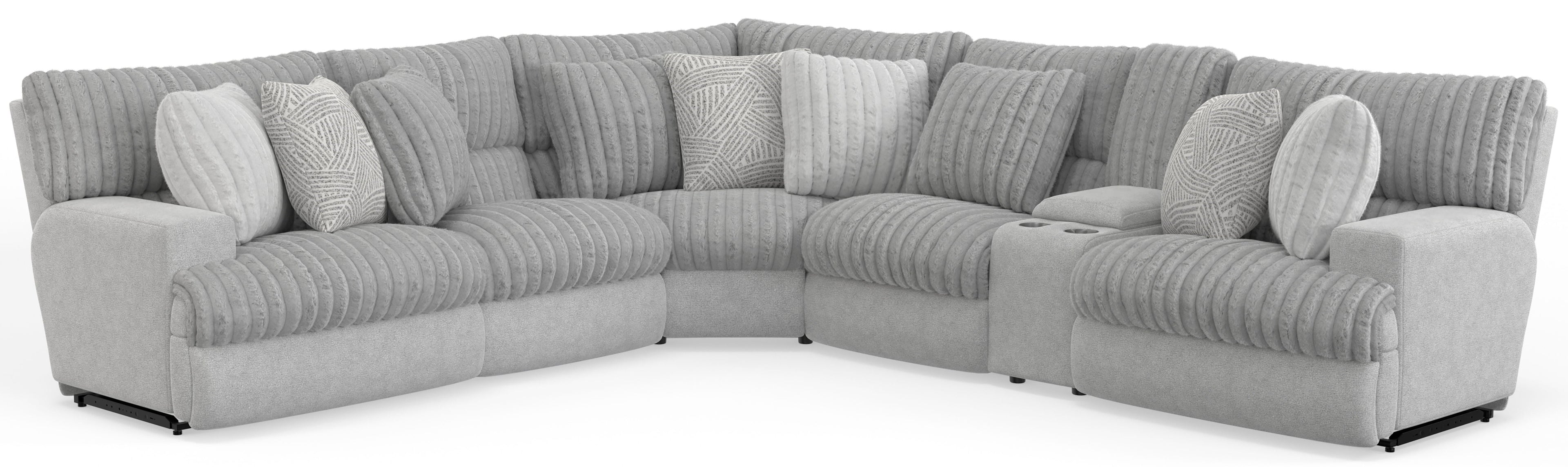 Abraxas - Reclining Sectional - Stylish Home Furniture