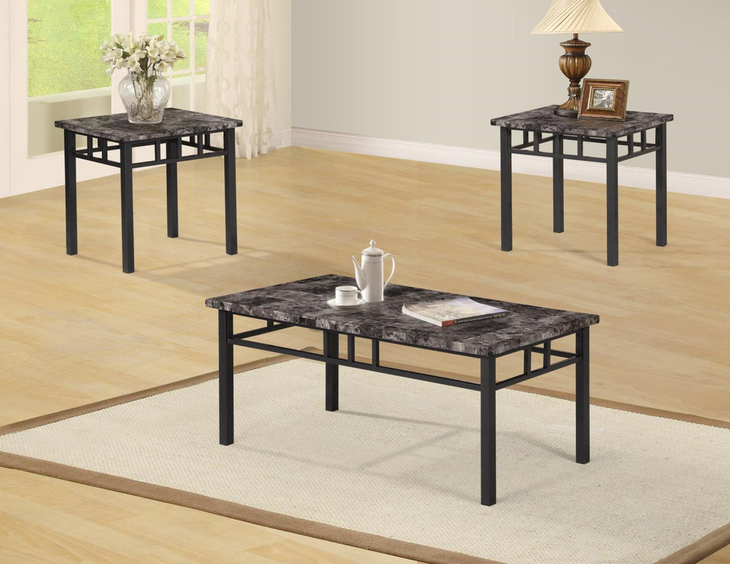 T761 - Table Set (Set of 3) - Gray - Stylish Home Furniture