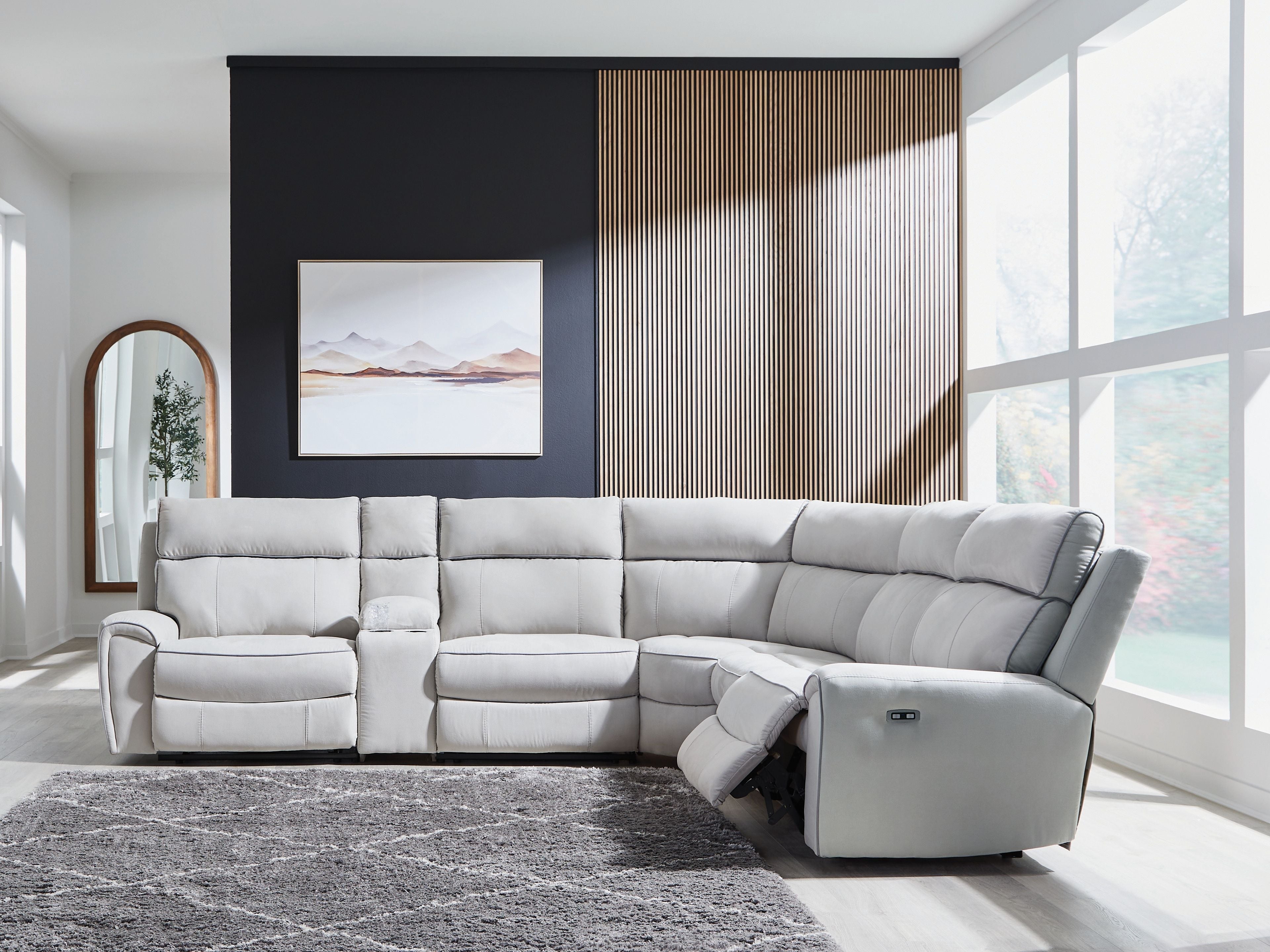 Social Pointe - Reclining Sectional - Stylish Home Furniture