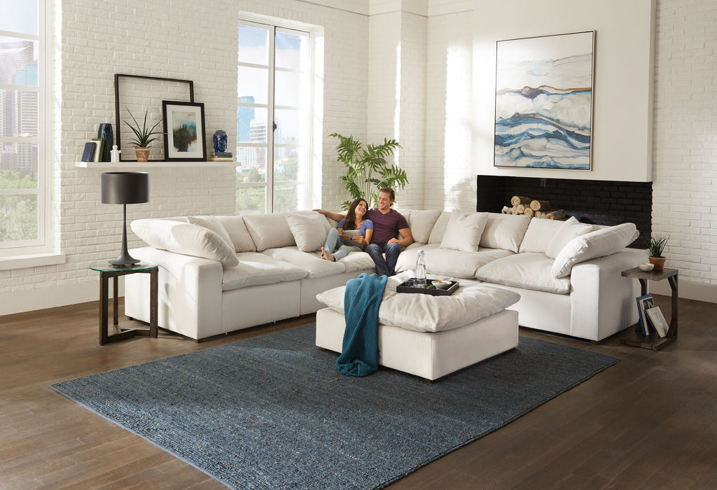 Posh - Modular Sectional And Ottoman - Stylish Home Furniture