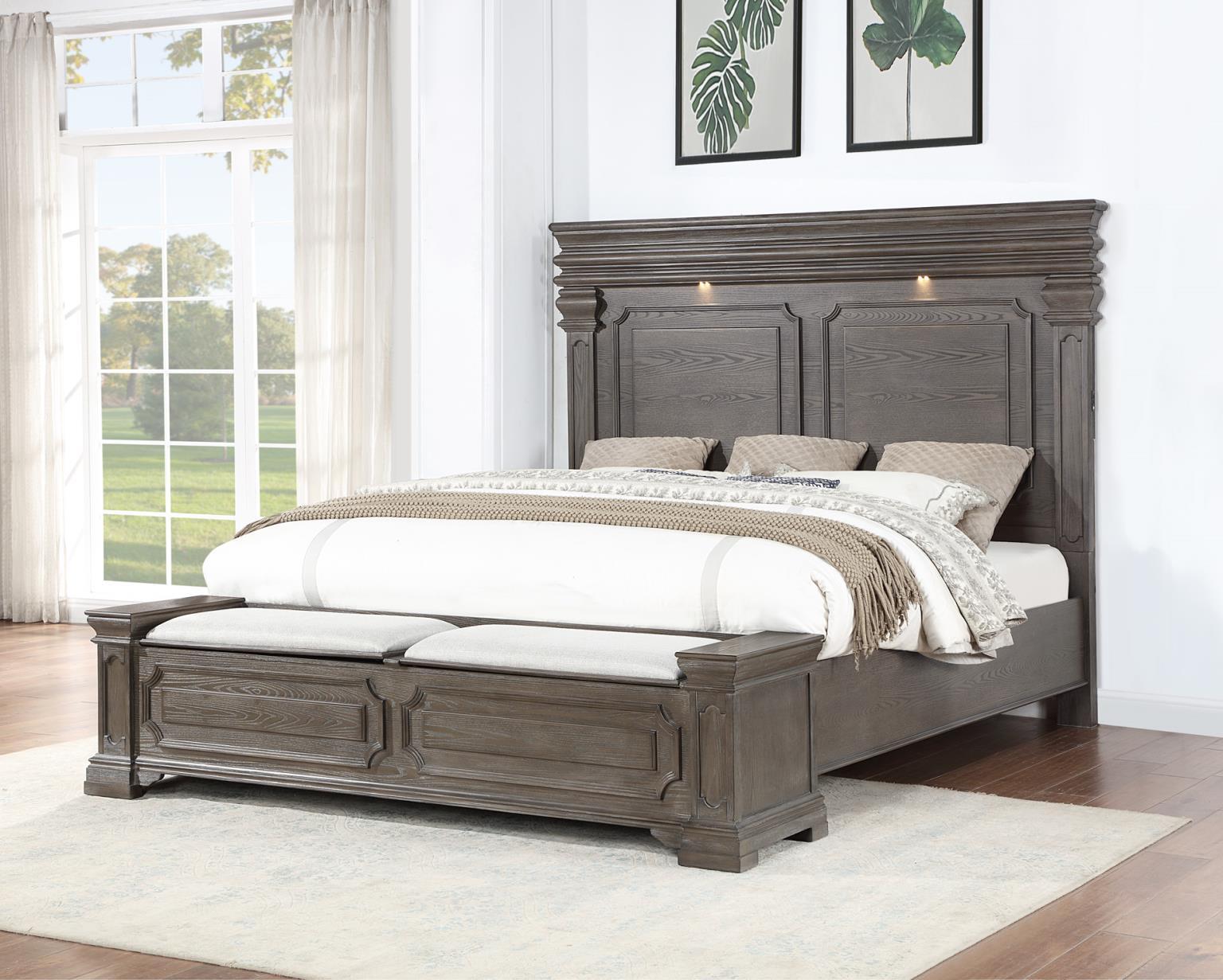 B067 - Mirror - Dark Gray - Stylish Home Furniture