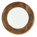Aajon - Accent Mirror - Brown - Stylish Home Furniture