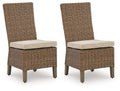 Laguna Heights - Side Chair With Cushion (Set of 2) - Beige - Stylish Home Furniture