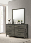 B522 - Dresser - Rustic Gray - Stylish Home Furniture