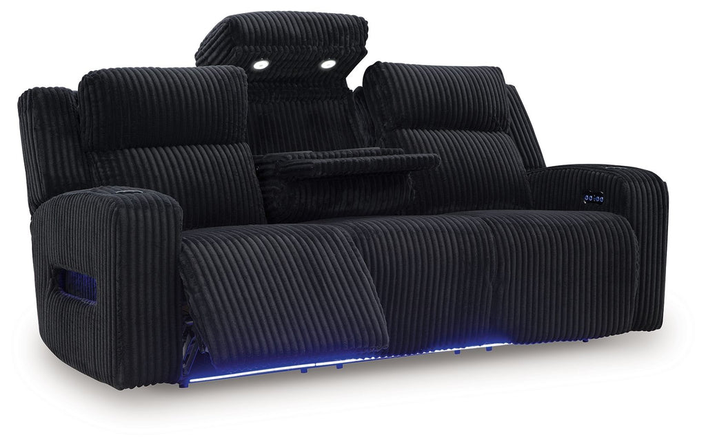 Forest Lake - Power Reclining Sofa With Adj Headrest - Stylish Home Furniture