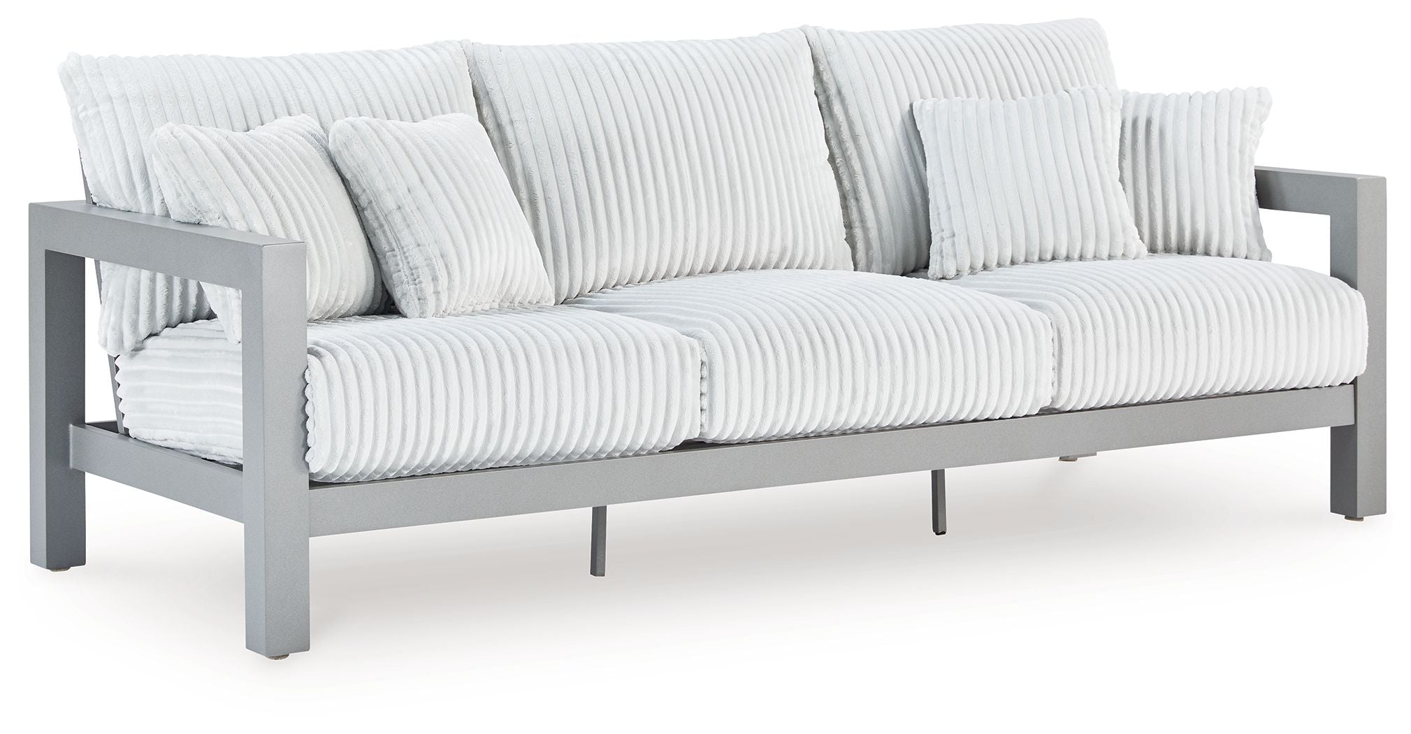 Hurley Park - Sofa With Cushion - Gray - Stylish Home Furniture