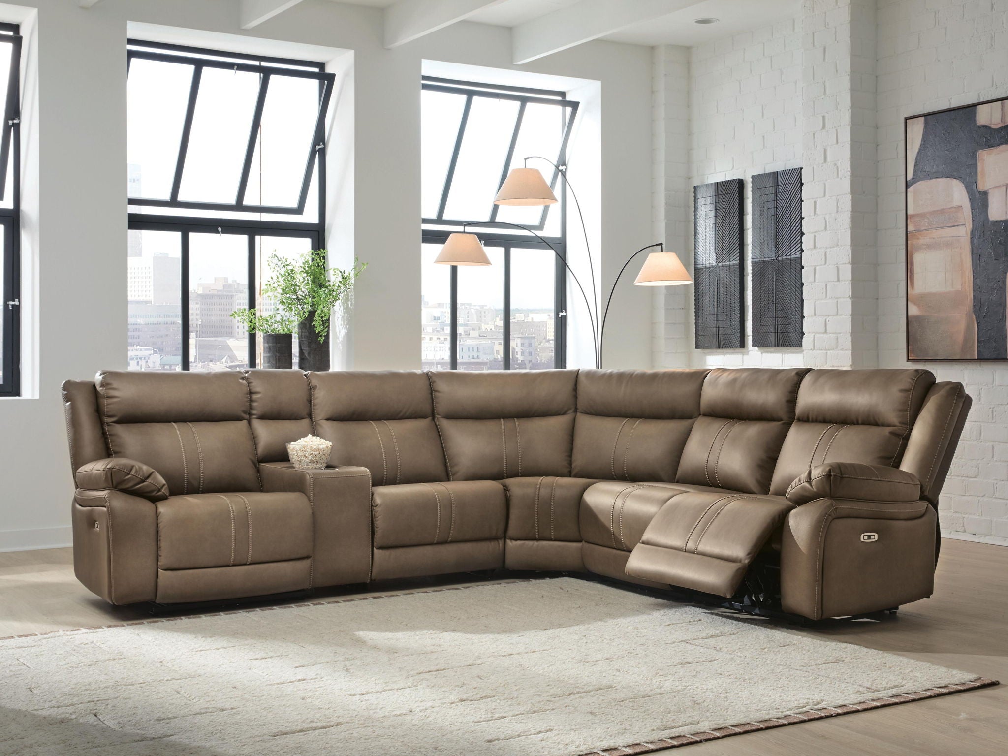 Max-Momentum - Reclining Sectional - Stylish Home Furniture