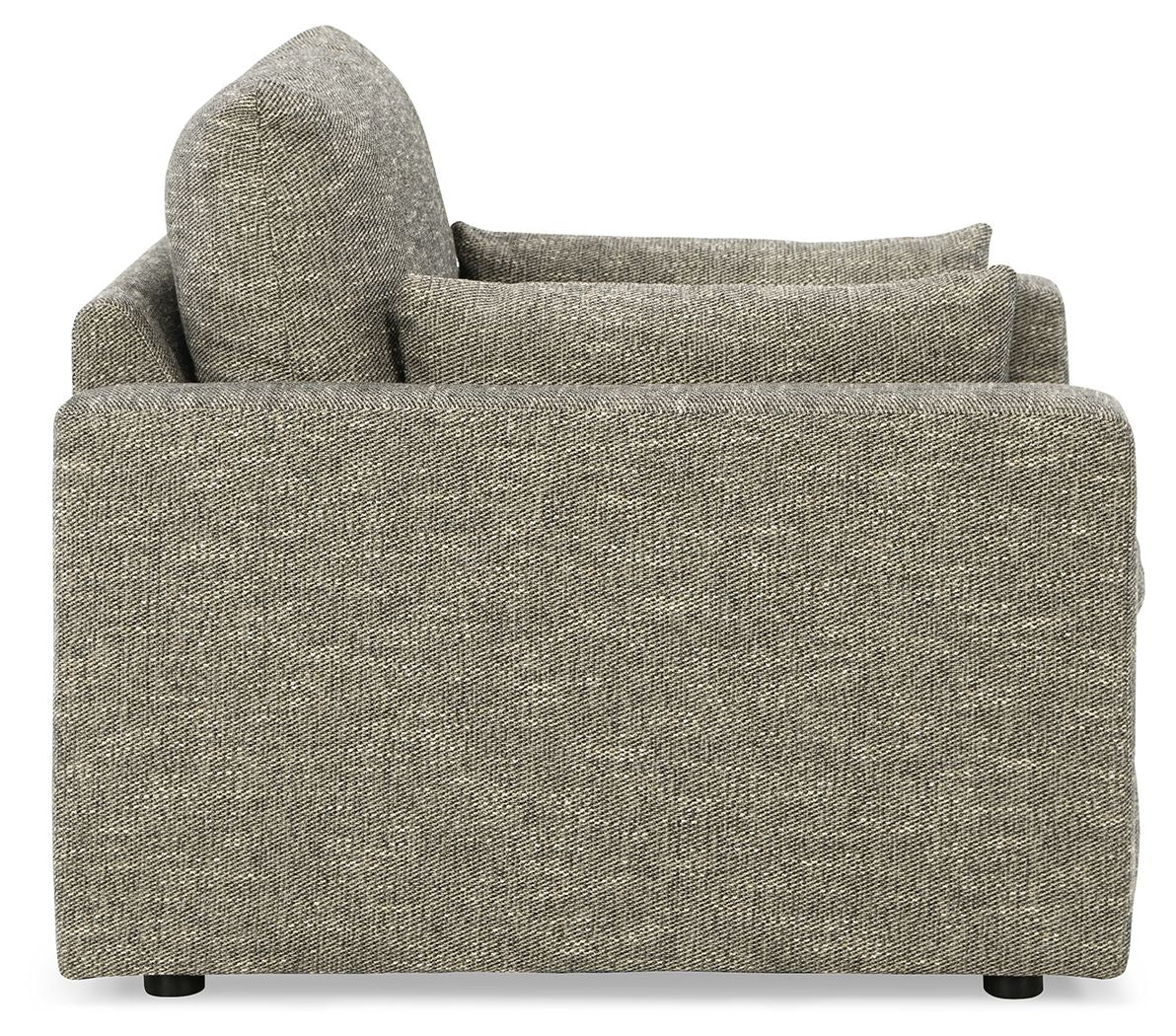 Dramatic - Chair and a Half - Granite - Stylish Home Furniture
