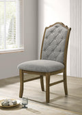 D074 - Dining Chair (Set of 2) - Dark Dry Brush - Stylish Home Furniture