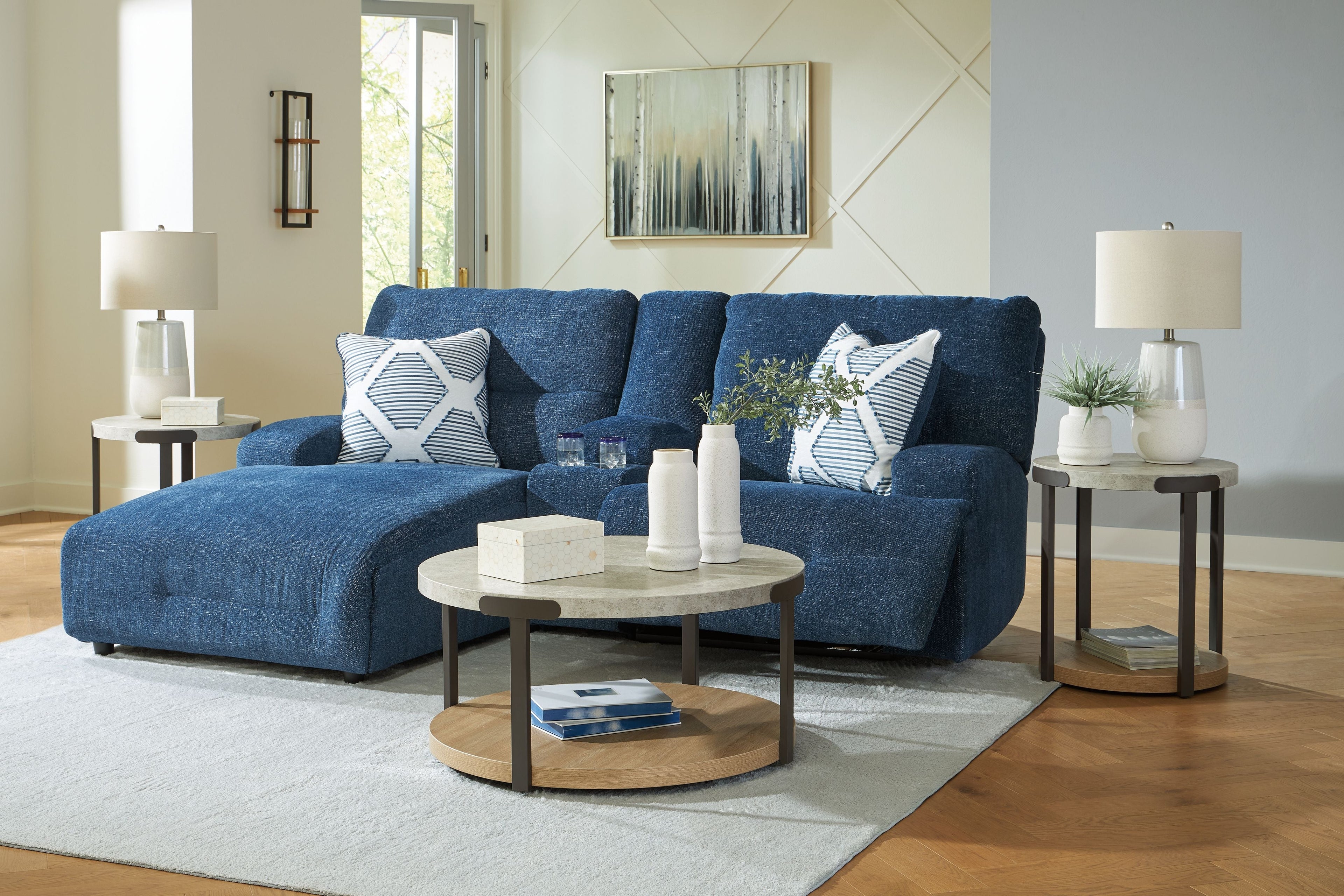 Acklen Place - Reclining Sectional - Stylish Home Furniture