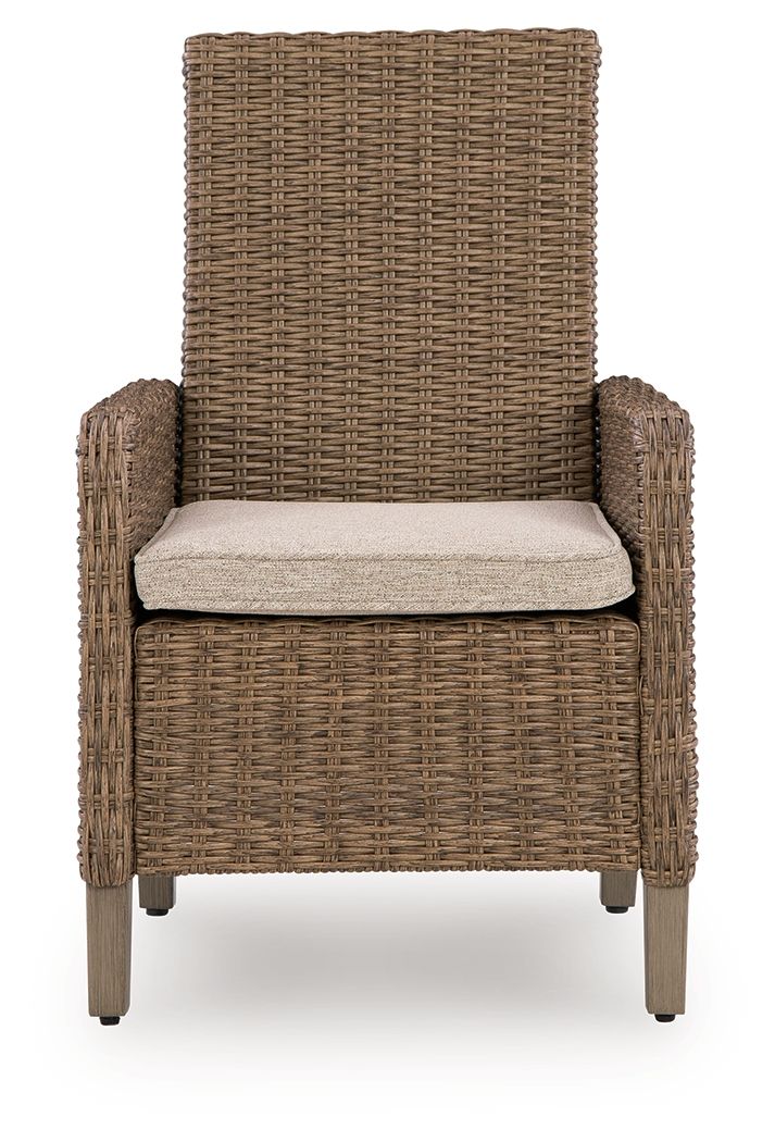 Laguna Heights - Arm Chair With Cushion (Set of 2) - Beige - Stylish Home Furniture